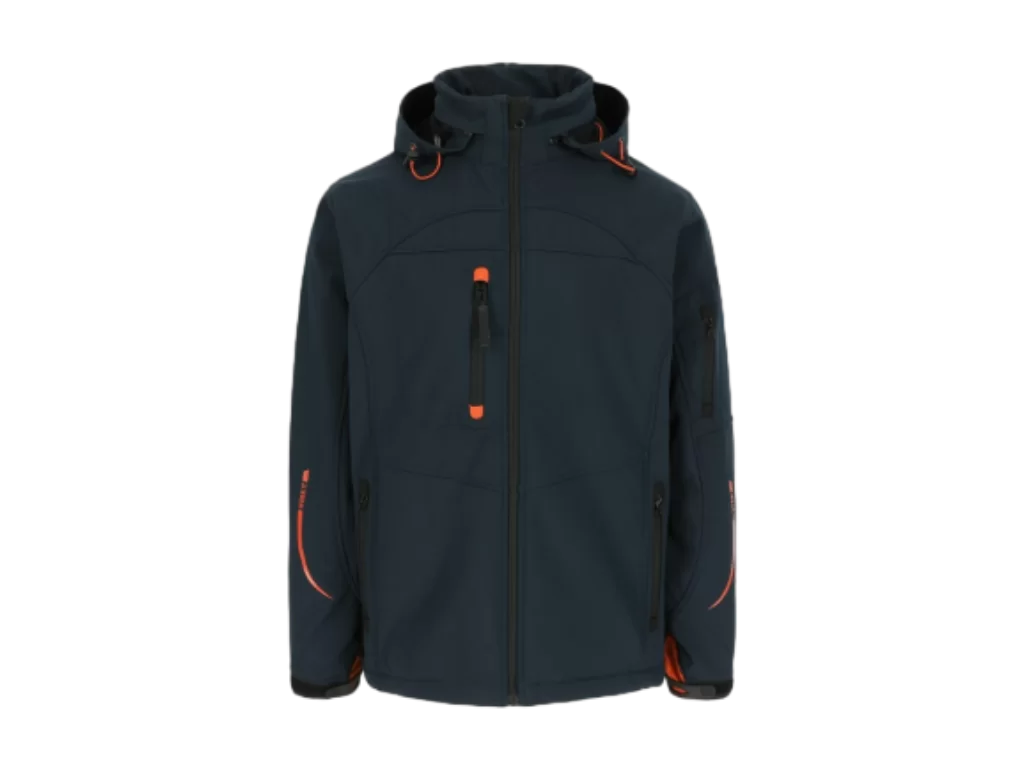 Giacca softshell a 3 strati traspiranti, resistenti all’acqua e antivento